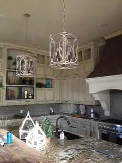 Kitchen pendant, another view.
